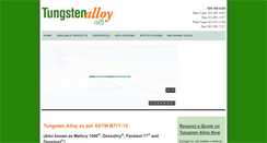 Desktop Screenshot of heavy-metal-tungsten-alloy.com